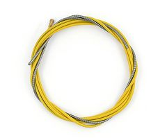 Drahtspirale gelb für Draht ø 1,2 - 1,6 mm , 3,4 m lang