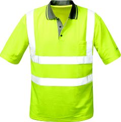 Warnschutz-Poloshirt, neongelb